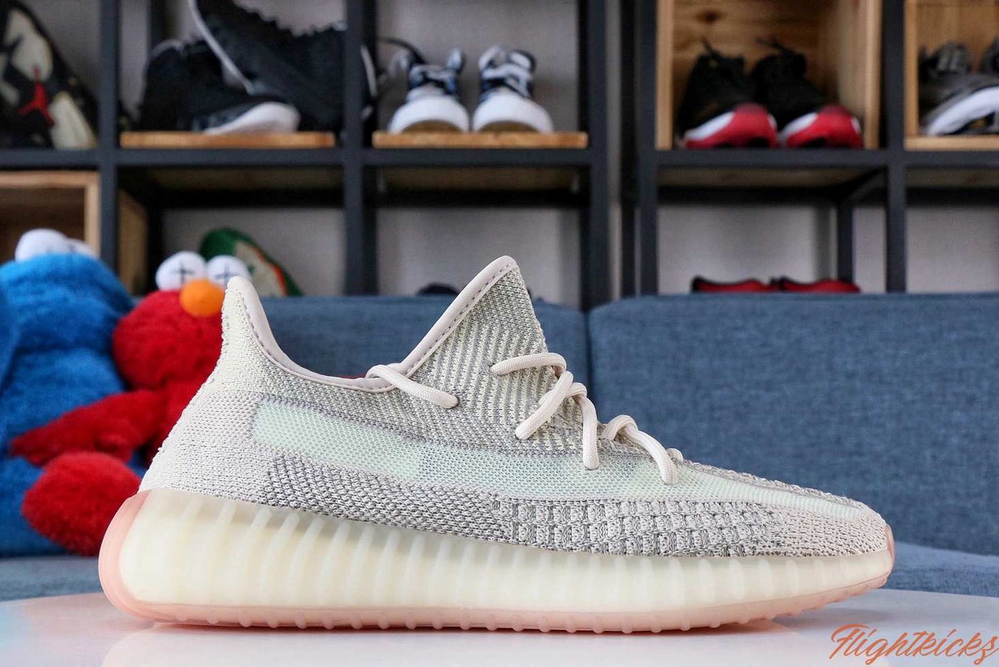 2019 Yeezy 350 V2 Citrin Reflective(Ln5 A1 batch)