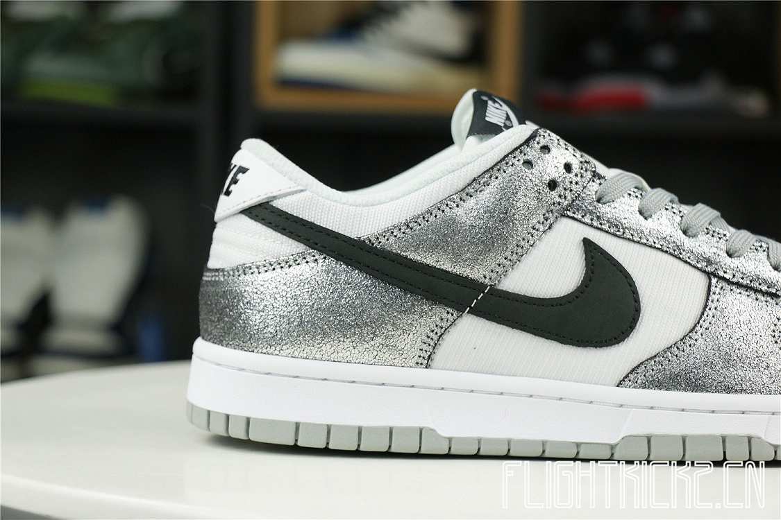 Nike Dunk Low Golden Gals Metallic Silver