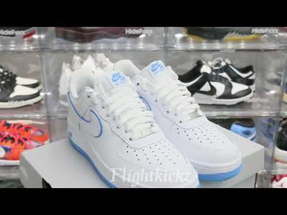 Nike Air Force 1 07 Low White University Blue Sole