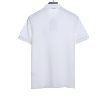 kenzo crabapple flower embroidery POLO short sleeves