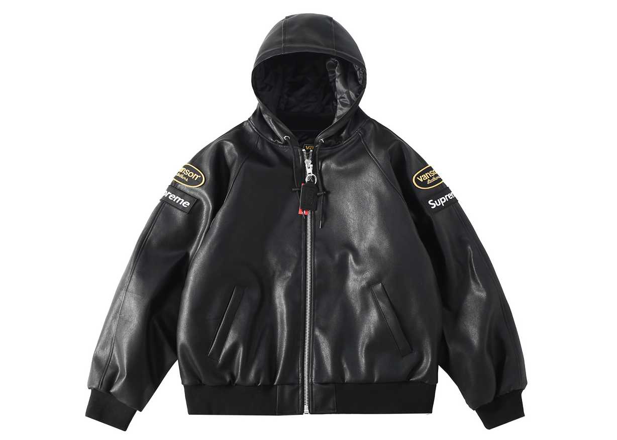 Supreme x Vans0n Leathers FW24 Jacket