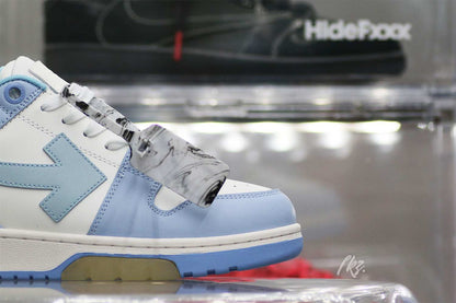 OFF-WHITE Blue & White Out Of Office Sneakers O84G7UD6