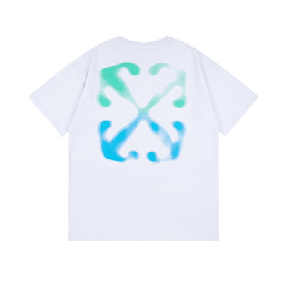 Off-White Green Blue Arrow T-Shirt