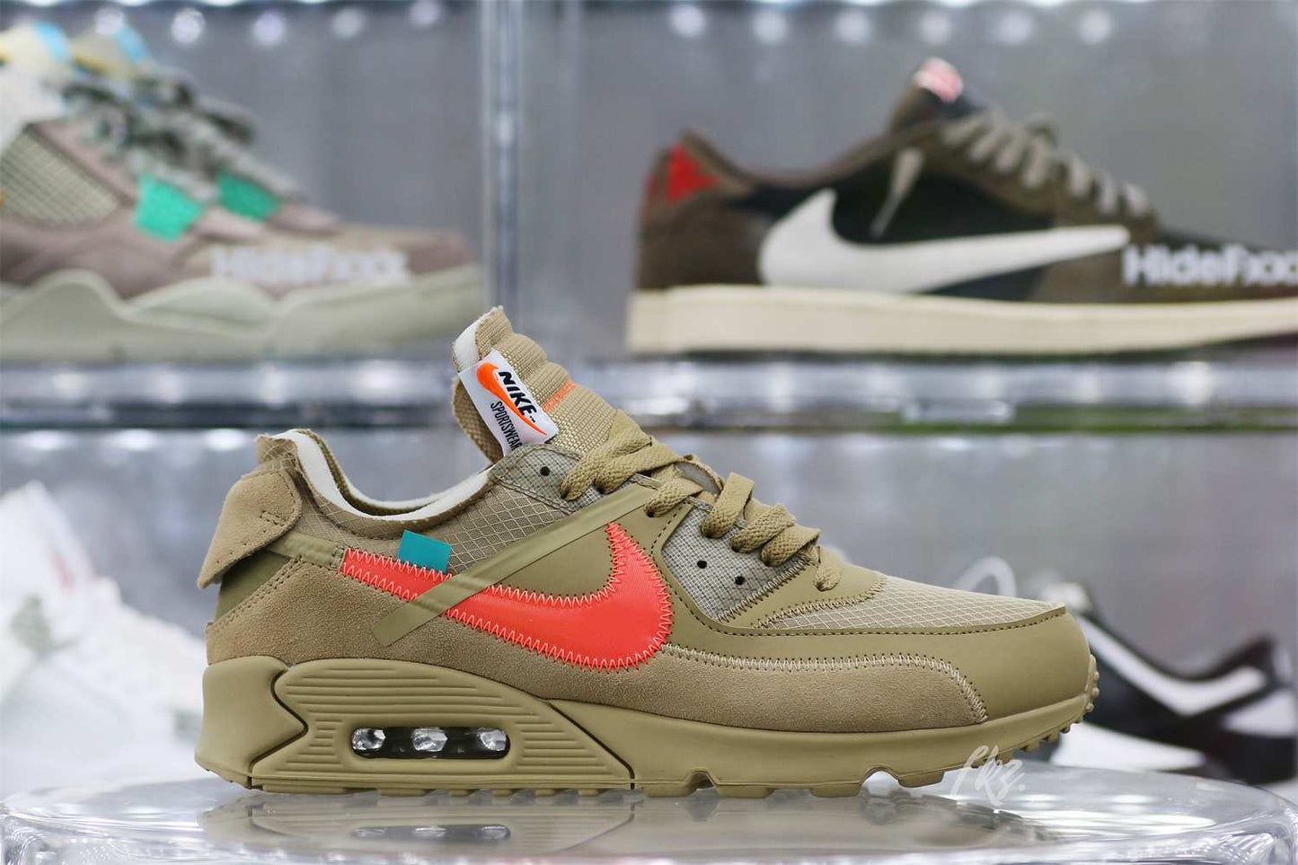 Off-White x Nike Air Max 90 Desert Ore 2019