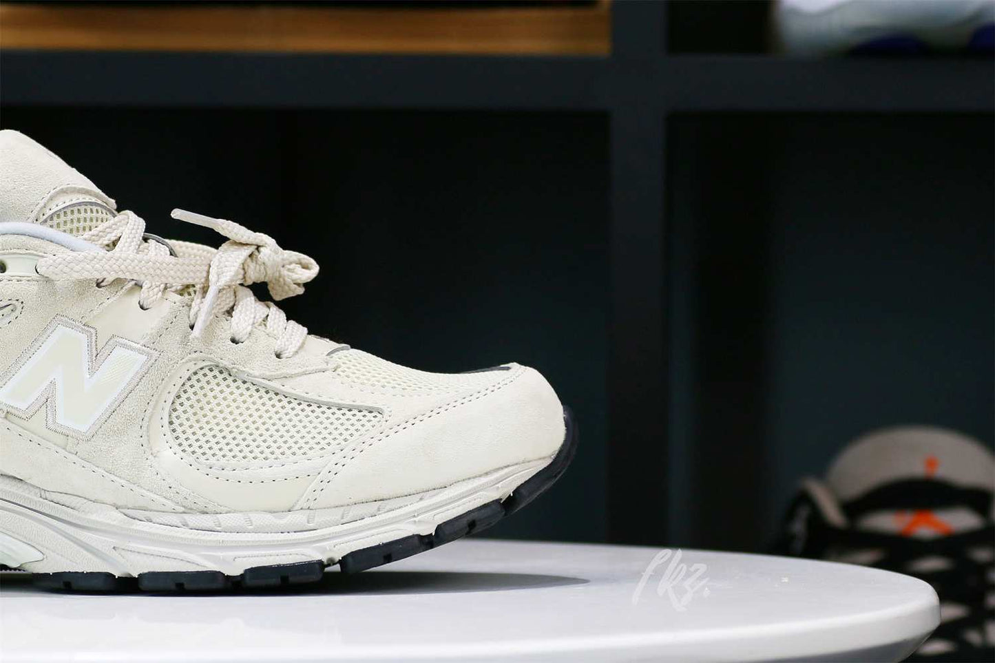 New Balance 2002R Bone Light Aluminum Sneakers