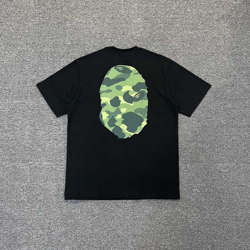 BAPE Green Color Camo By Bathing Tee