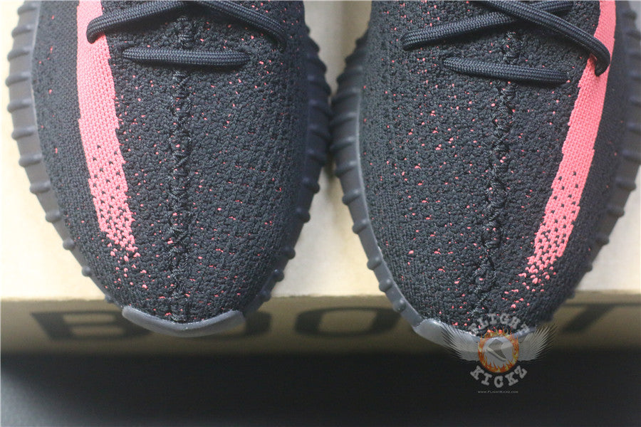 Adidas Yeezy 350 Boost V2 Black Red 2016(Ln5 A1)