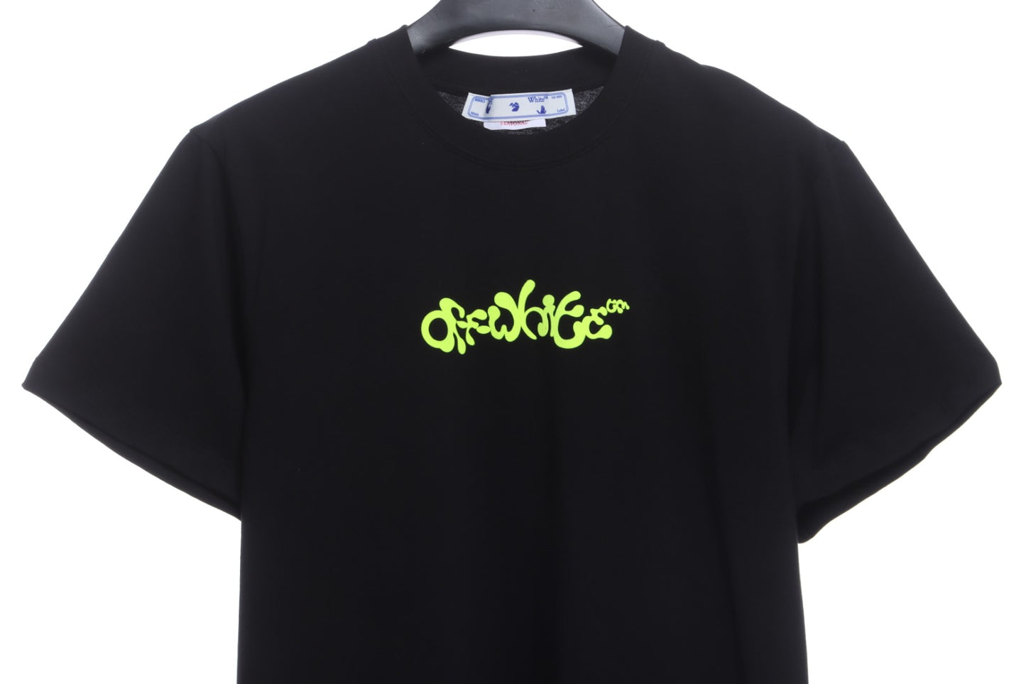 OW green paint letter arrowhead short sleeves