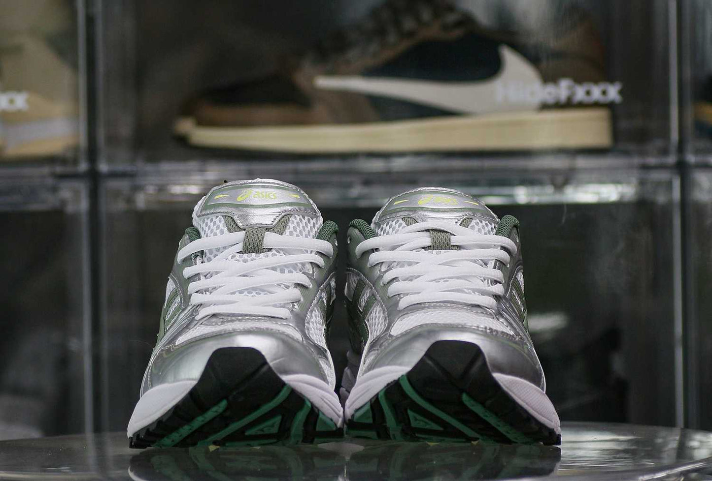 Gel Kayano 14 White Pure Silver Slate Grey Sage