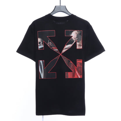 OW red religious short sleeve