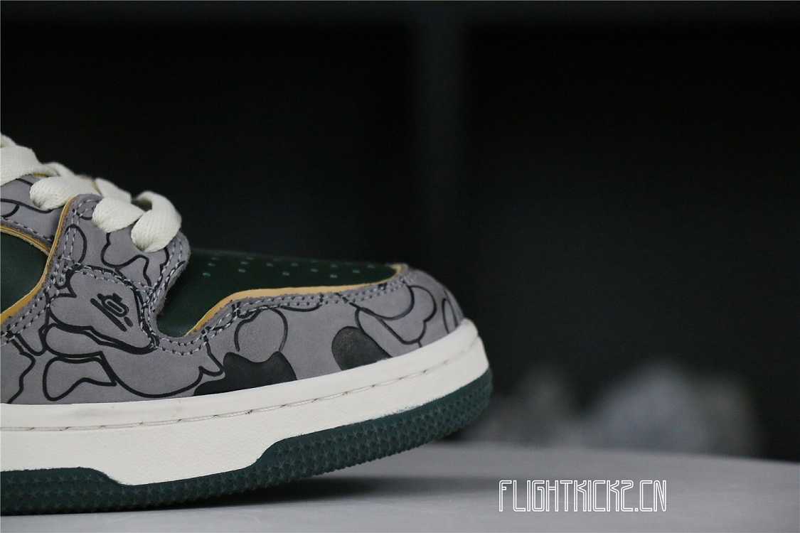 OFF-WHITE A Bathing Ape Bape SK8 Sta Grey Mustard Yellow