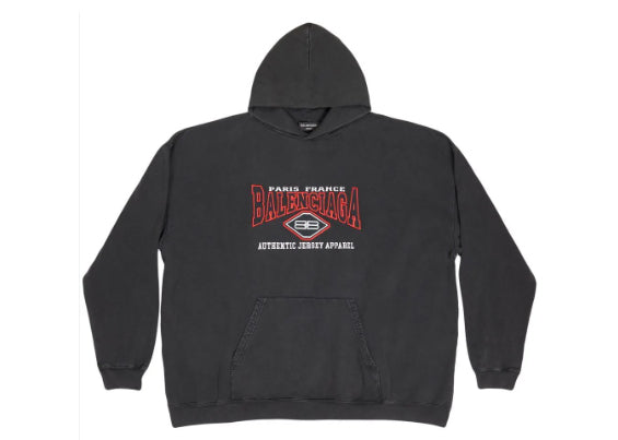 Balancig* logo-embroidered Oversized Hoodie