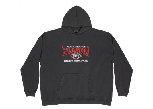 Balancig* logo-embroidered Oversized Hoodie