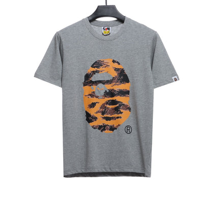 BAPE ape head mountain peak printing short sleeves
