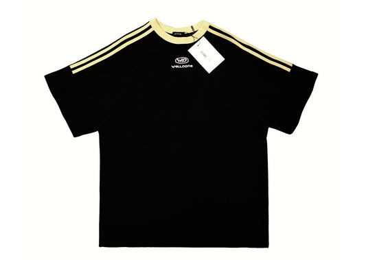 WE11D0NE Patchwork Embroidered LettersT-Shirt