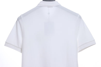 kenzo crabapple flower embroidery POLO short sleeves