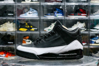 Fragment x x Air Jordan 3 Black Sample