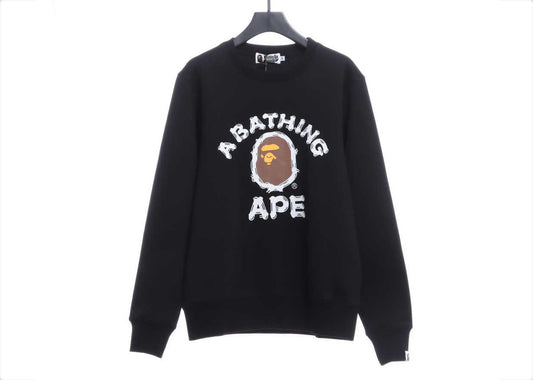 BAPE Cartoon Graffiti Logo Sweatshirt