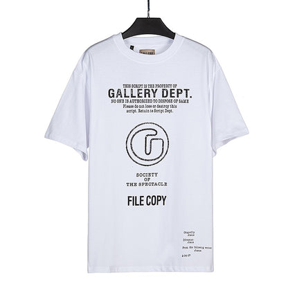 GALLERY. DEPT new short-sleeved T-shirt NGTNLFRV