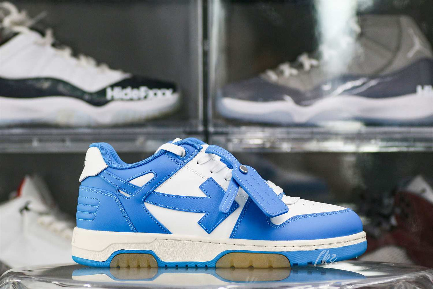 Off-White University Blue Out Of Office Sneakers