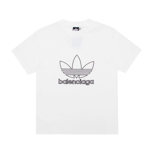 Adidas New clover embroidery logo short sleeves