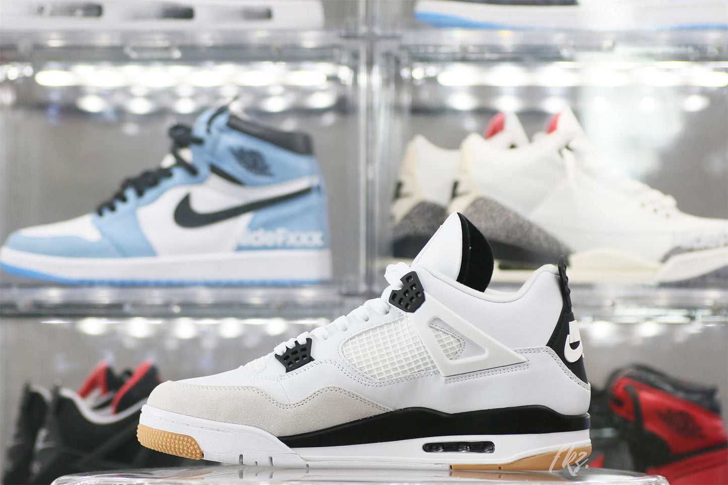 Air Jordan 4 Retro SP X Nike SB Milk White/Black Custom