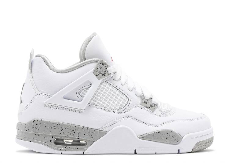 Air Jordan 4 Retro GS White Oreo (GS) (LN5 A1 Batch)