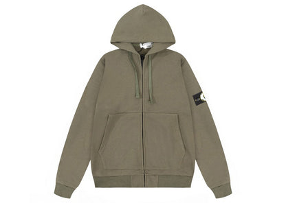 Stone Island Basic Functional Unisex Coat/Jacket with a compass badge