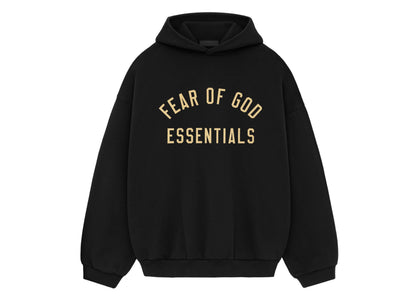 FEAR OF GOD ESSENTIALS 24FW letter print hoodie.