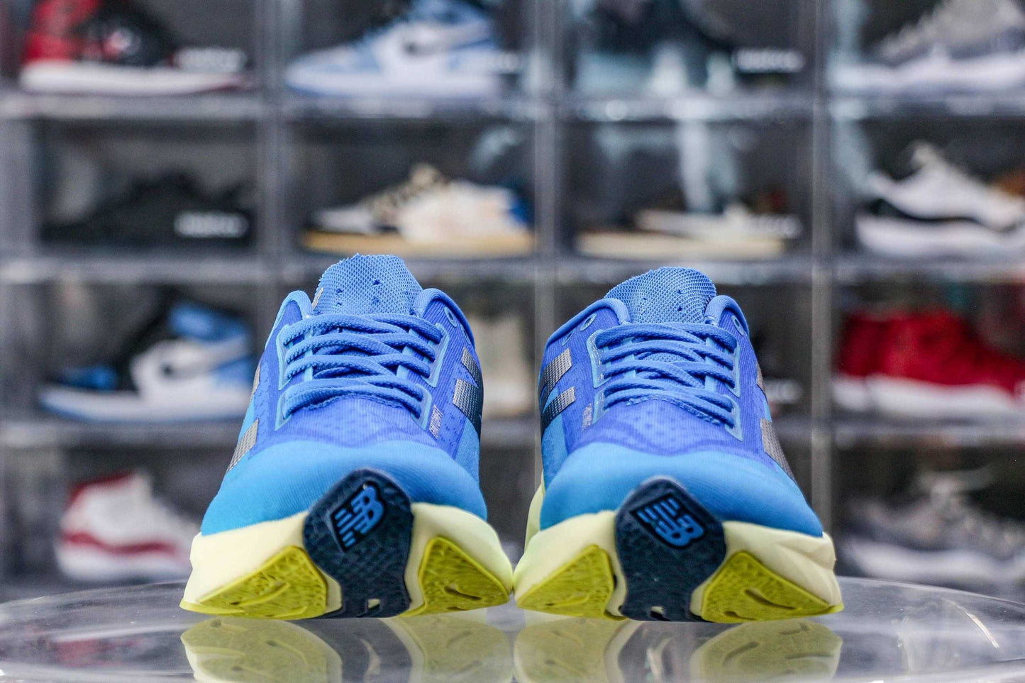 New Balance FuelCell Rebel v4 Spice Blue Limelight