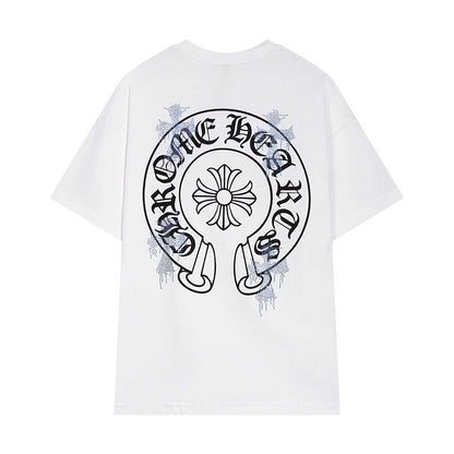 Chrome Hearts Horse Shoe Logo Pocket T-Shirt 2024