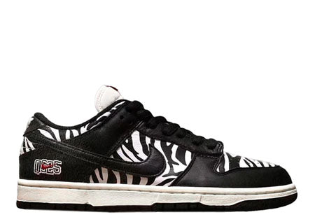 Nike SB Dunk Low Quartersnacks Zebra