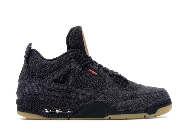 Air Jordan 4 Retro Levis Black (Levis Tag)