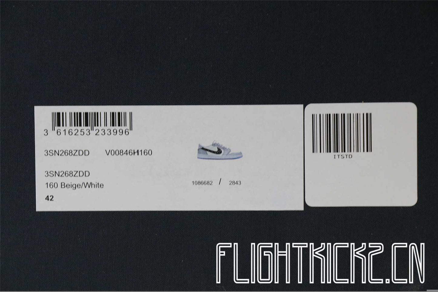 Dlor x Air Jordan 1 2020 Low锛圕orrect box锛?(LN5 A1 Batch)