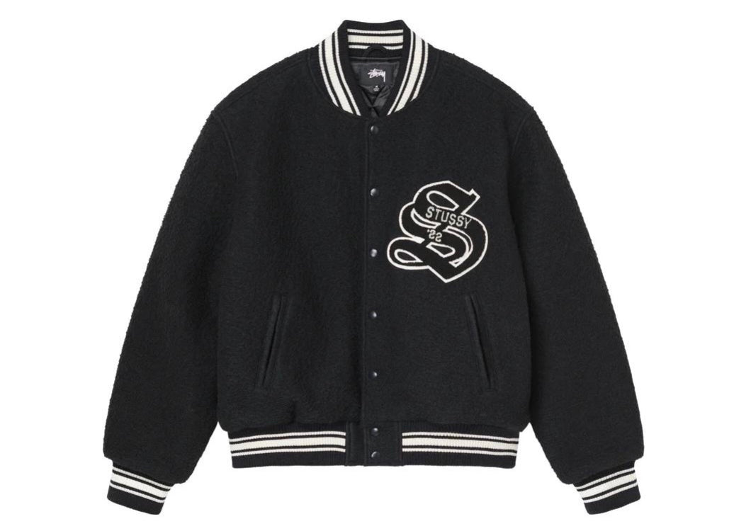 Stussy FW22 Casentino Wool Varsity Jacket