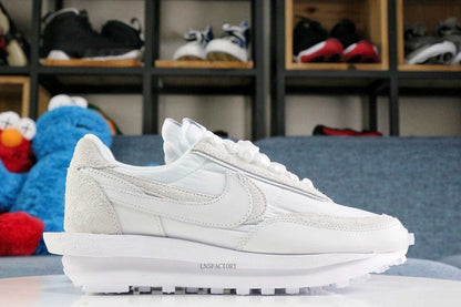Sacai x Nike LDWaffle White Nylon 2020