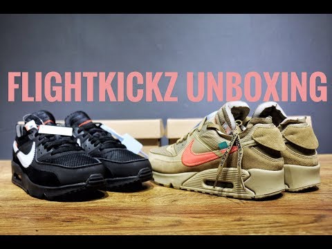 Off-White x Nike Air Max 90 Desert Ore 2019