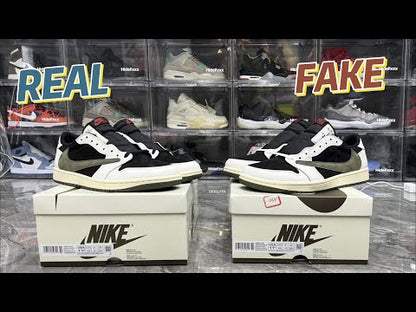 Travis Scott x Air Jordan 1 Low OG SP WMNS Olive (LN5 A1 Batch)