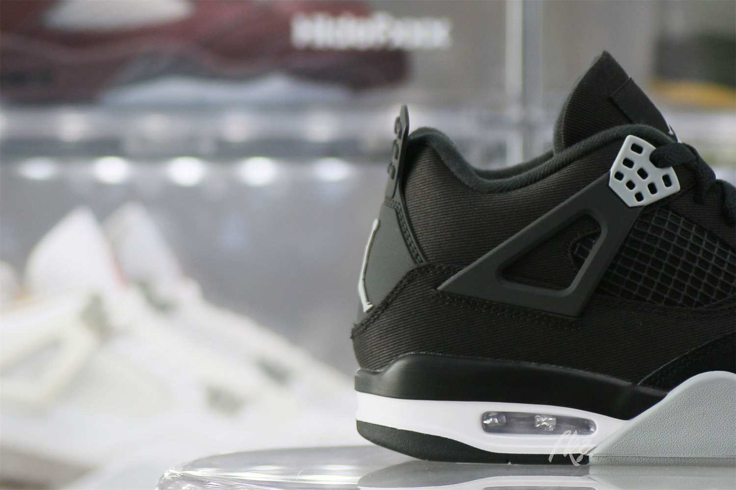 Air Jordan 4 Retro SE Black Canvas