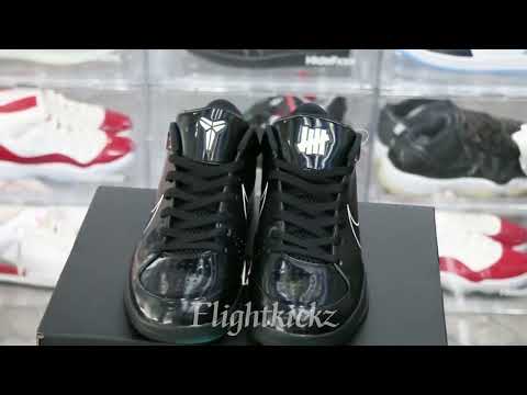 Undefeated X Kobe 4 Protro Black Mamba