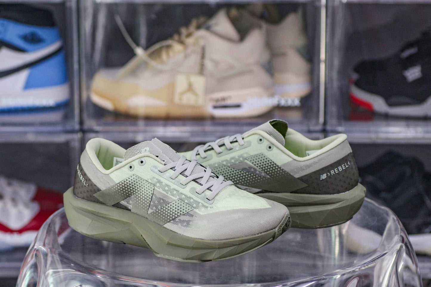 New Balance FuelCell Rebel v4 Olivine Dark Camo