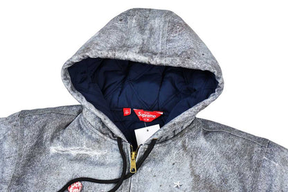 Suprem3 HJR TROMPE LOEIL HOODED WORK JACKET