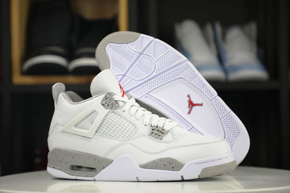 Air Jordan 4 Retro GS White Oreo (GS) (LN5 A1 Batch)