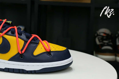 Off-White x Nike Dunk Low Michigan 2019(LN5 A1 Batch)