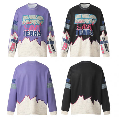 Saint Mich@el Tears AXO Full Print Long Sleeve