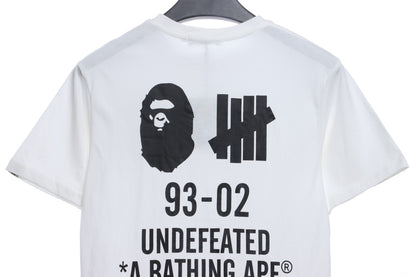 BAPE co-signed UDF Velcro short sleeves
