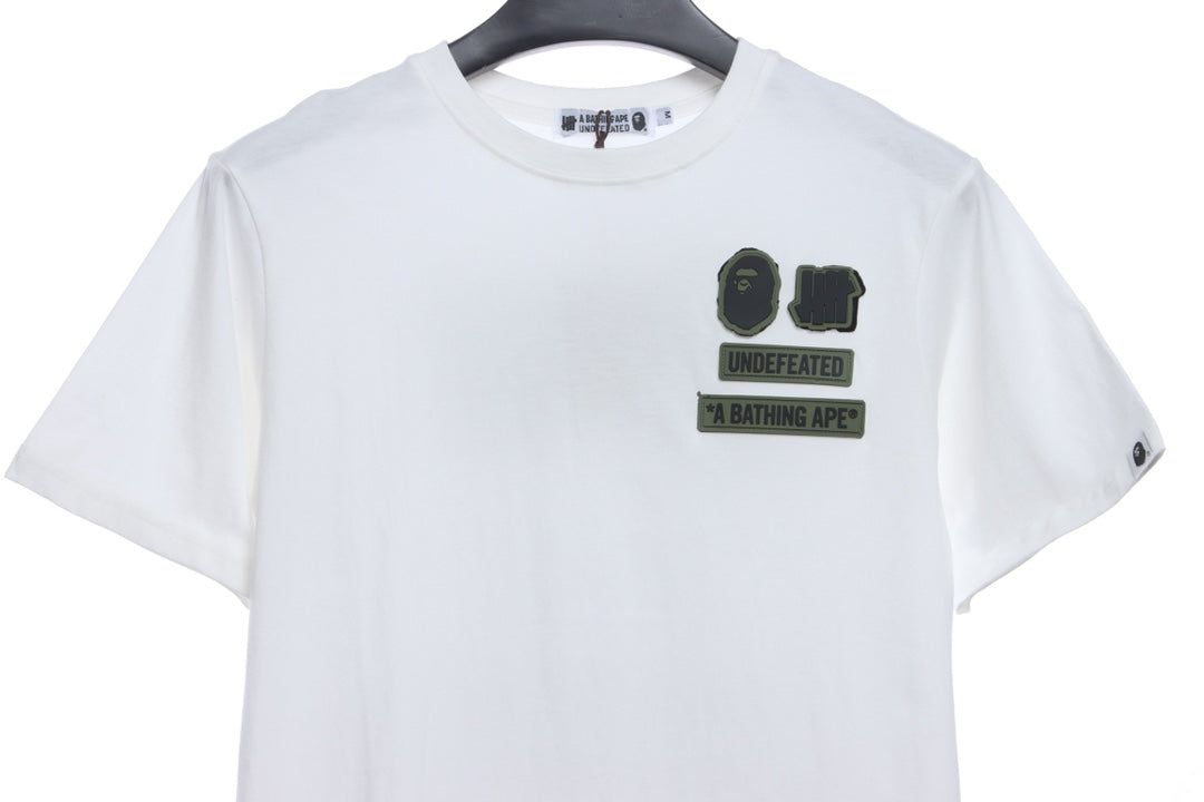 BAPE co-signed UDF Velcro short sleeves