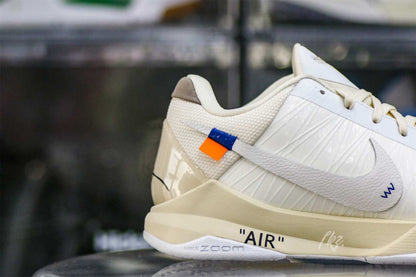 Off White x Nike Zoom Kobe 5 Custom Shoes