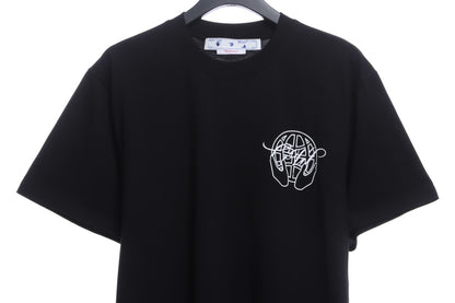 OW palm arrow print short sleeves