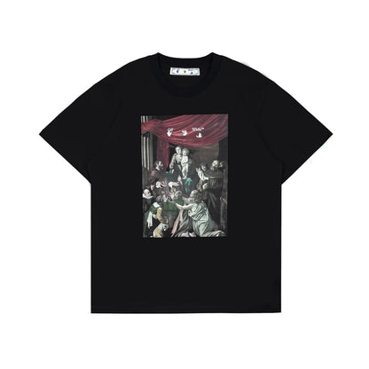 Ow color religious figures with short sleeves